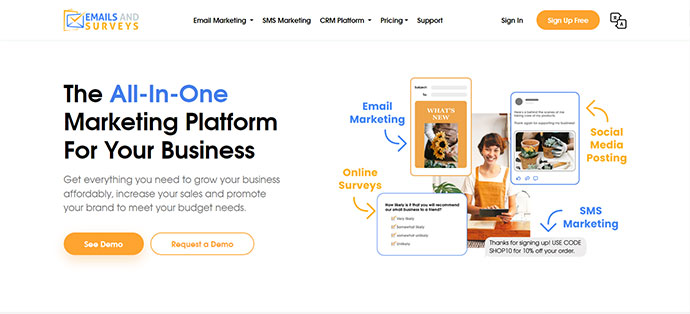 EmailsAndSurveys